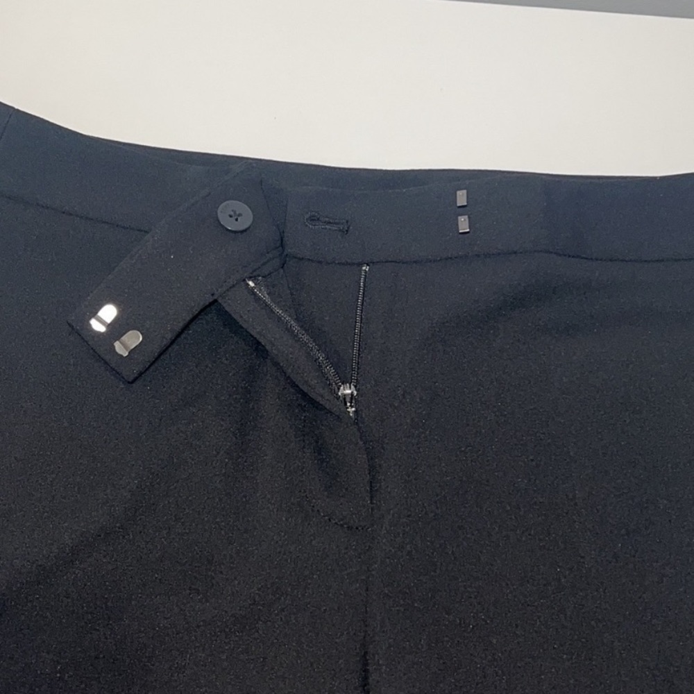 DKNY Black Minimalist slim-fit Cropped pants size 6 - Picture 5 of 12